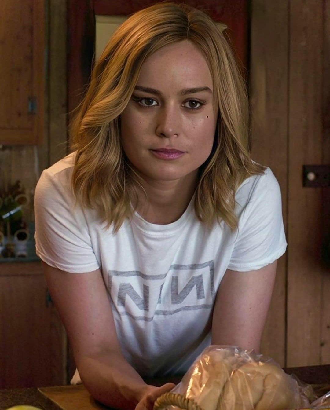 Brie Larson watching you stroke your member