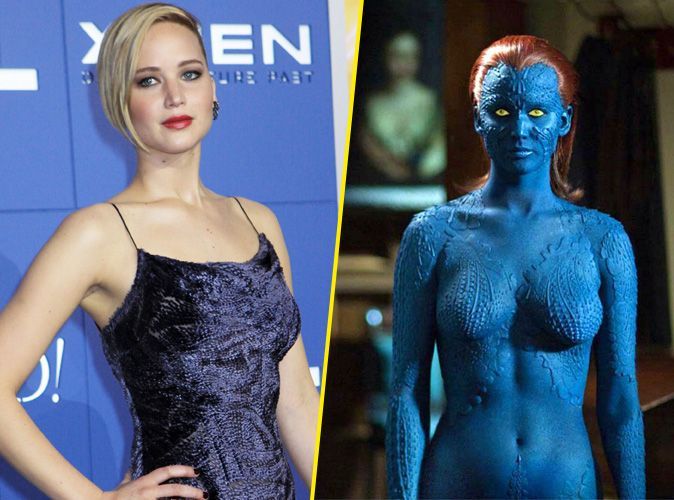 Jennifer Lawrence and her big blue tits and ass so