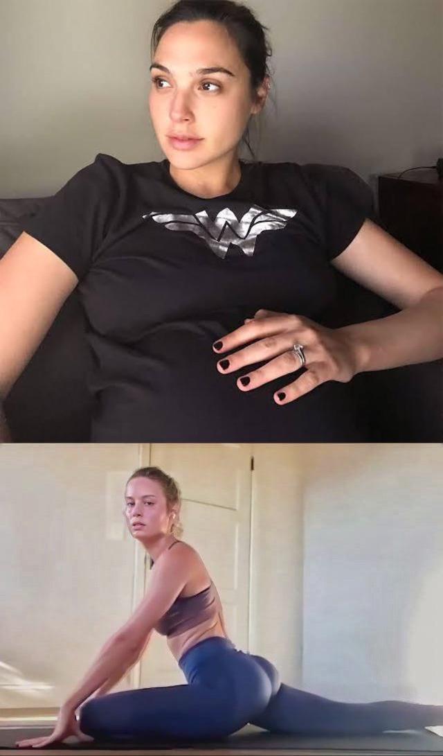 Would you rather suck on a pregnant Gal Gadots milky