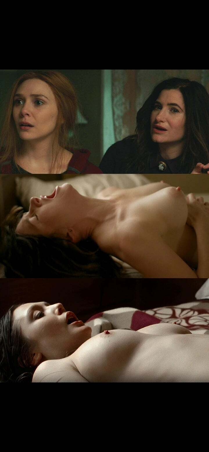 Wanda and Agatha. Elizabeth olsen and Katherine Hahn