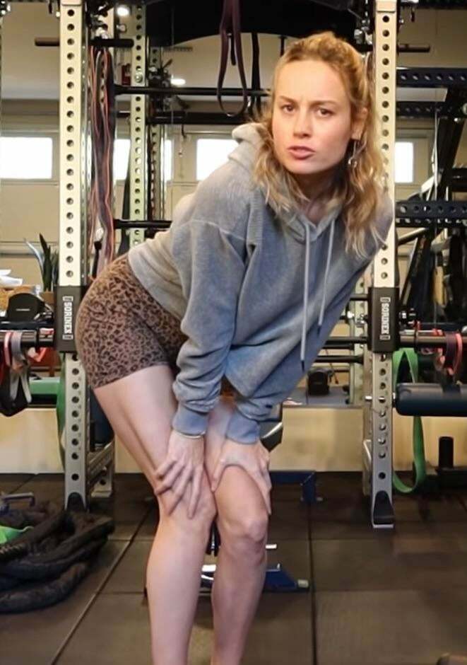 Brie Larson in the perfect position to receive a cock up her ass