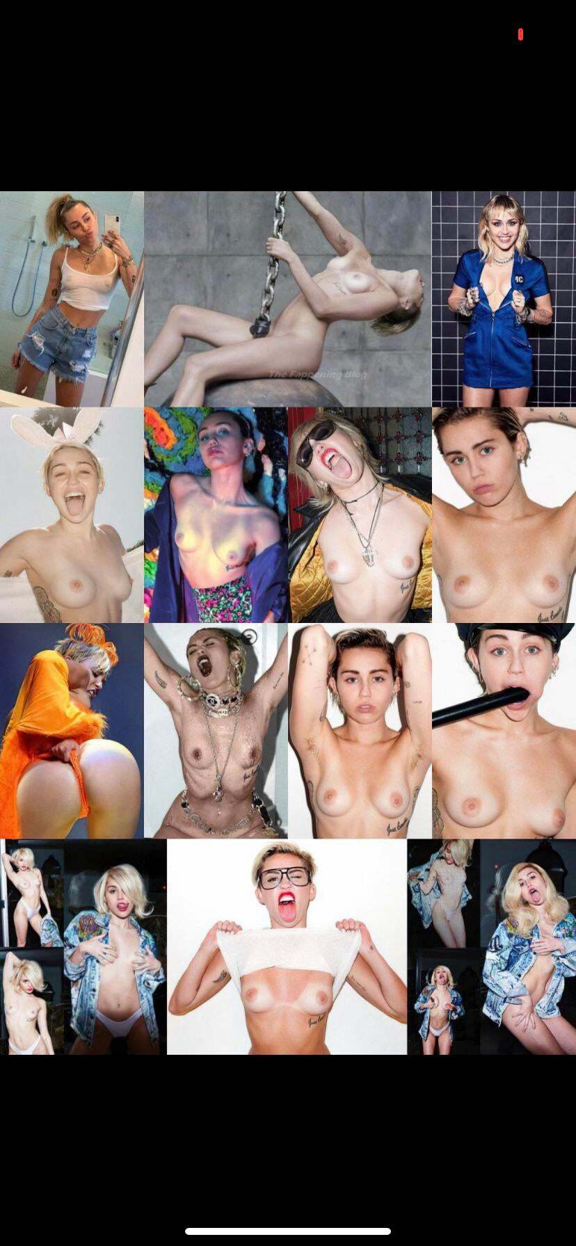 A Bunch Of Miley Cyrus Nude Photos