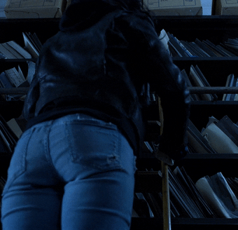 Krysten Ritter's perfect ass shot in Jessica Jones