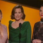 Brie Larson, Sigourney Weaver, & Gal Gadot - a dream foursome