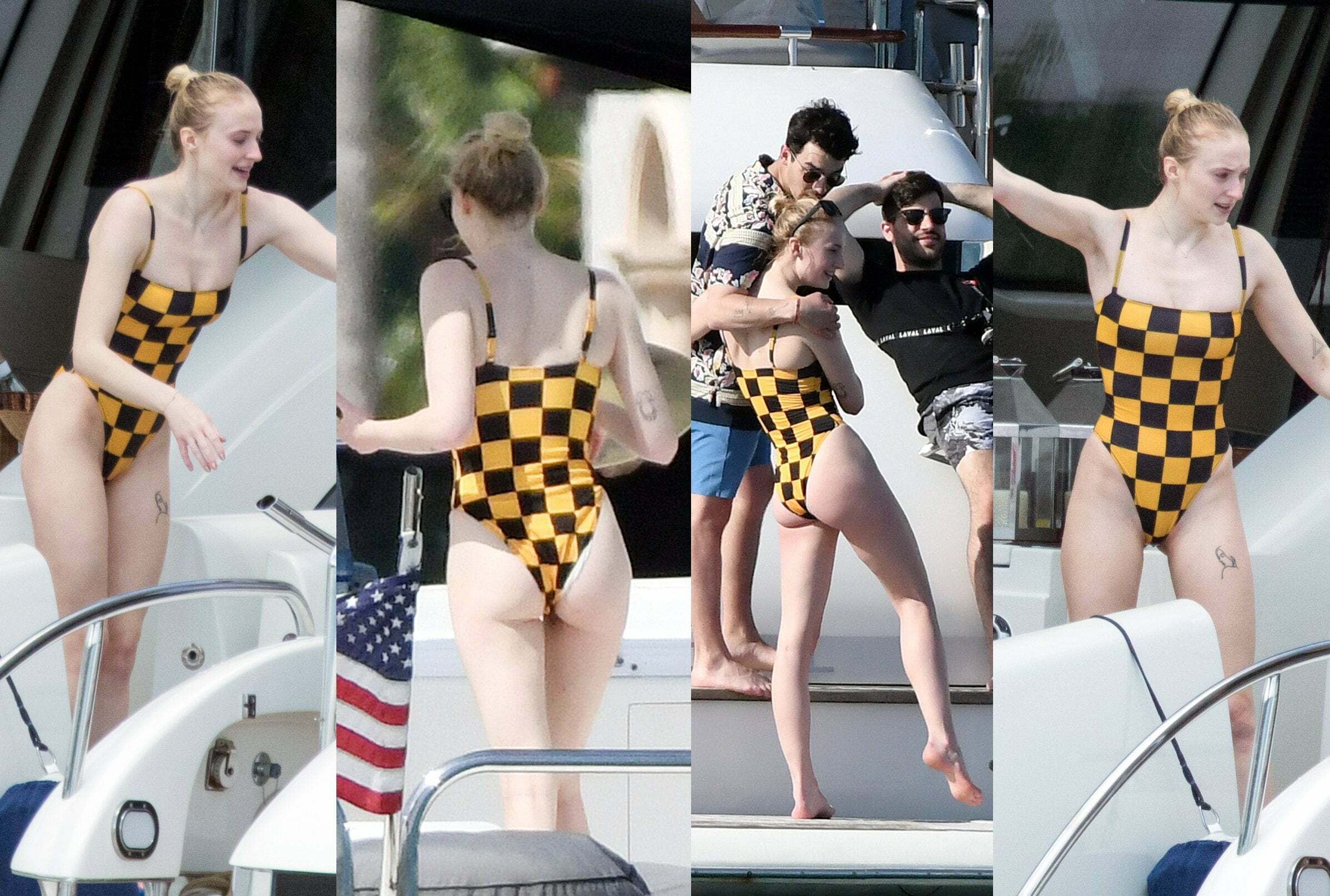 Sophie Turner in swimsuit - I want to knock her up again