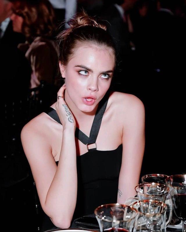 cara delevingne looks like such a fucktoy