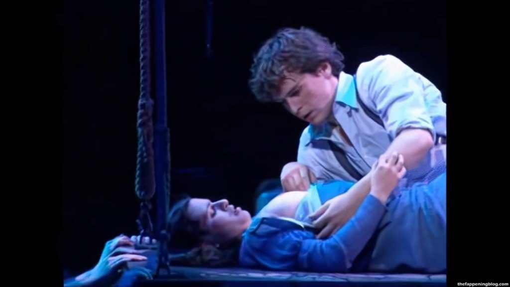 Lea Michele Nip Slip