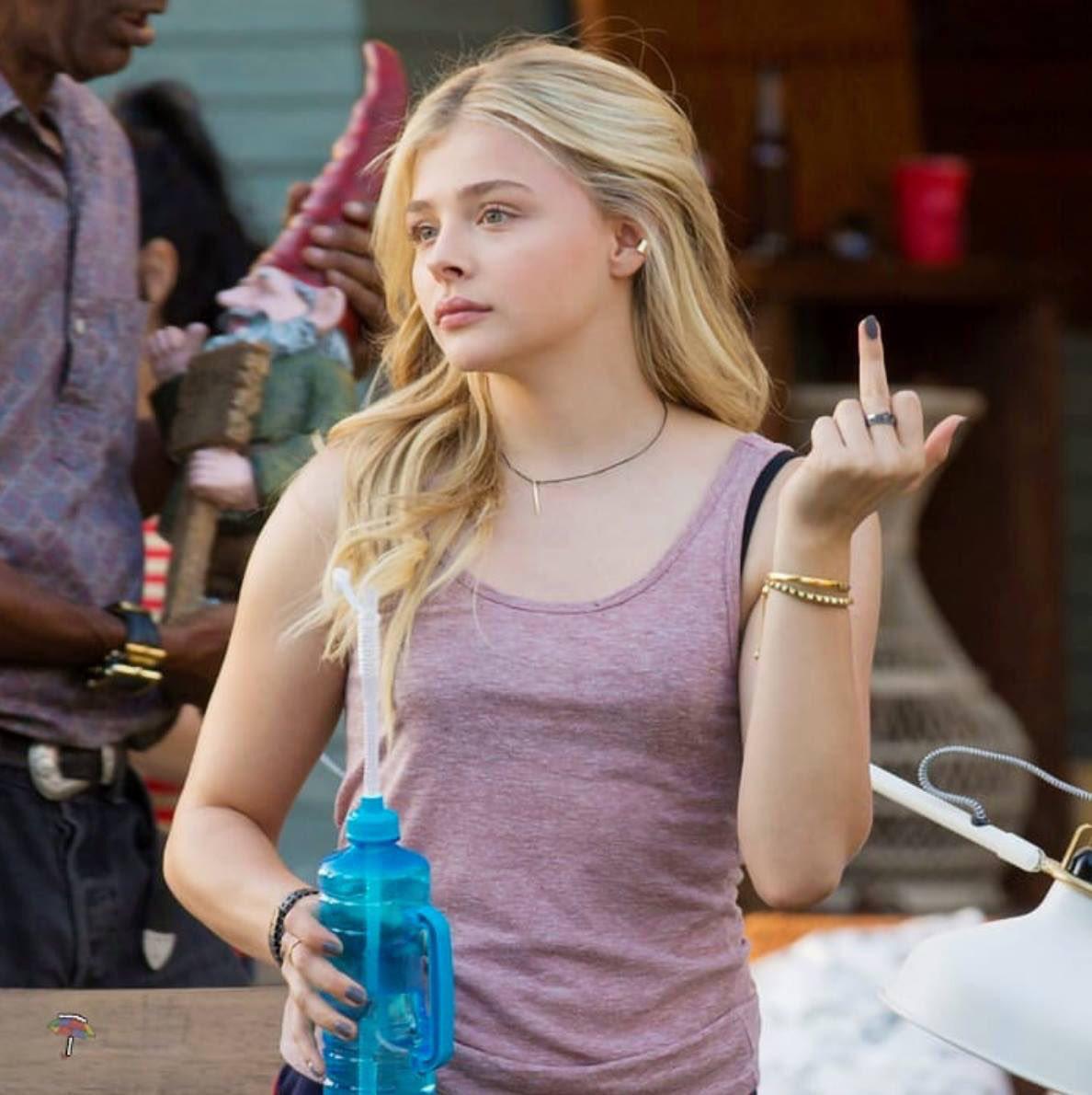I want to get super dirty with Chloe Grace Moretz