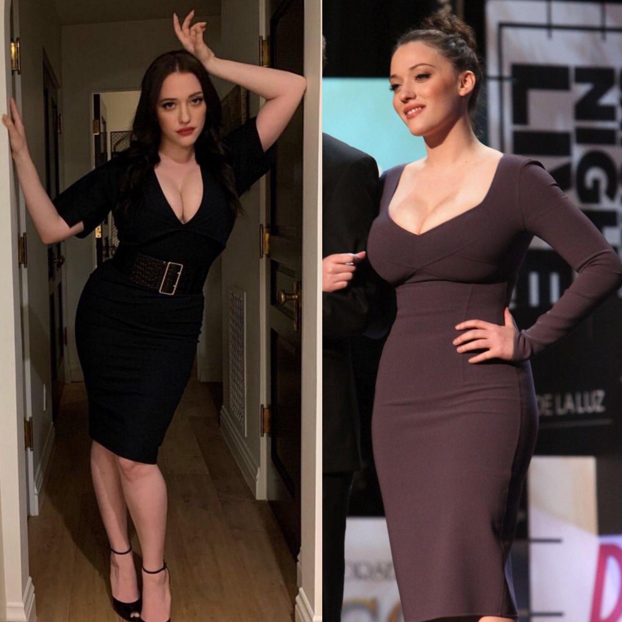 Kat Dennings massive pale rack is built for titfucking