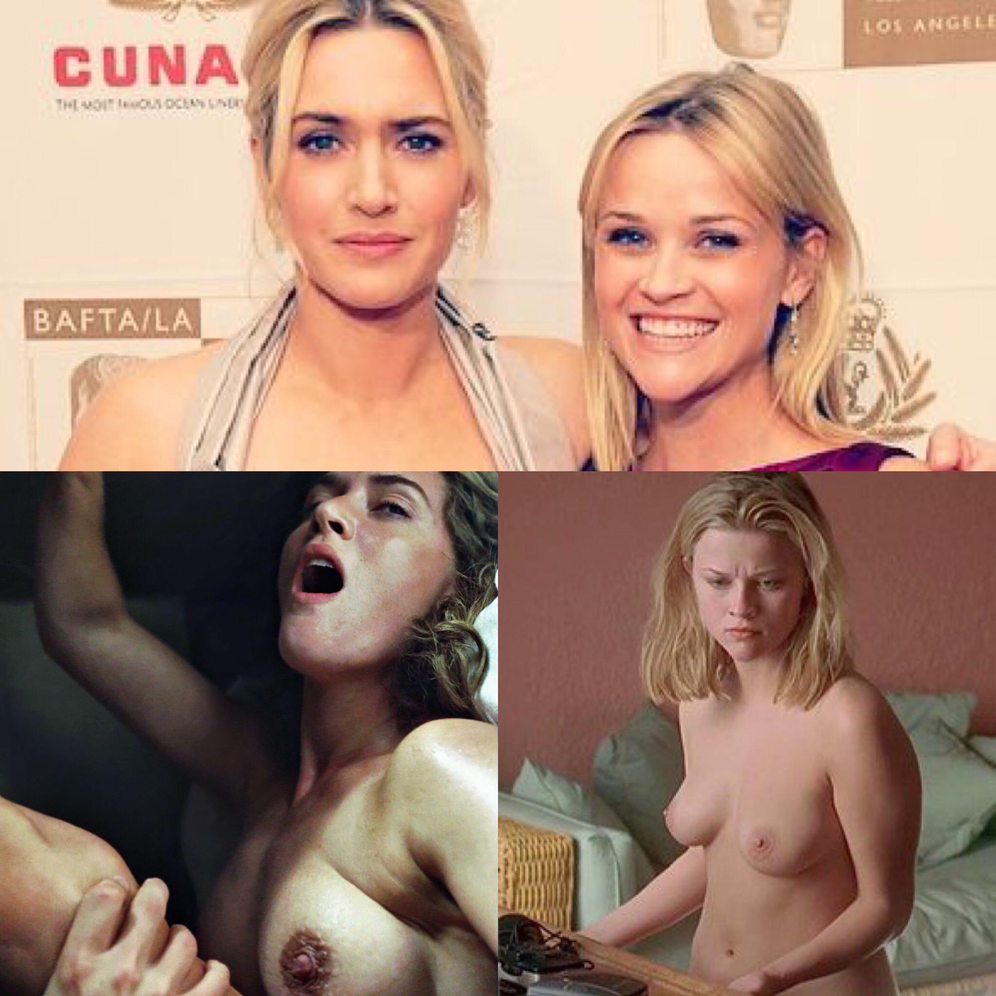 Kate Winslet and Reese Witherspoon are two ultimate MILF goddesses