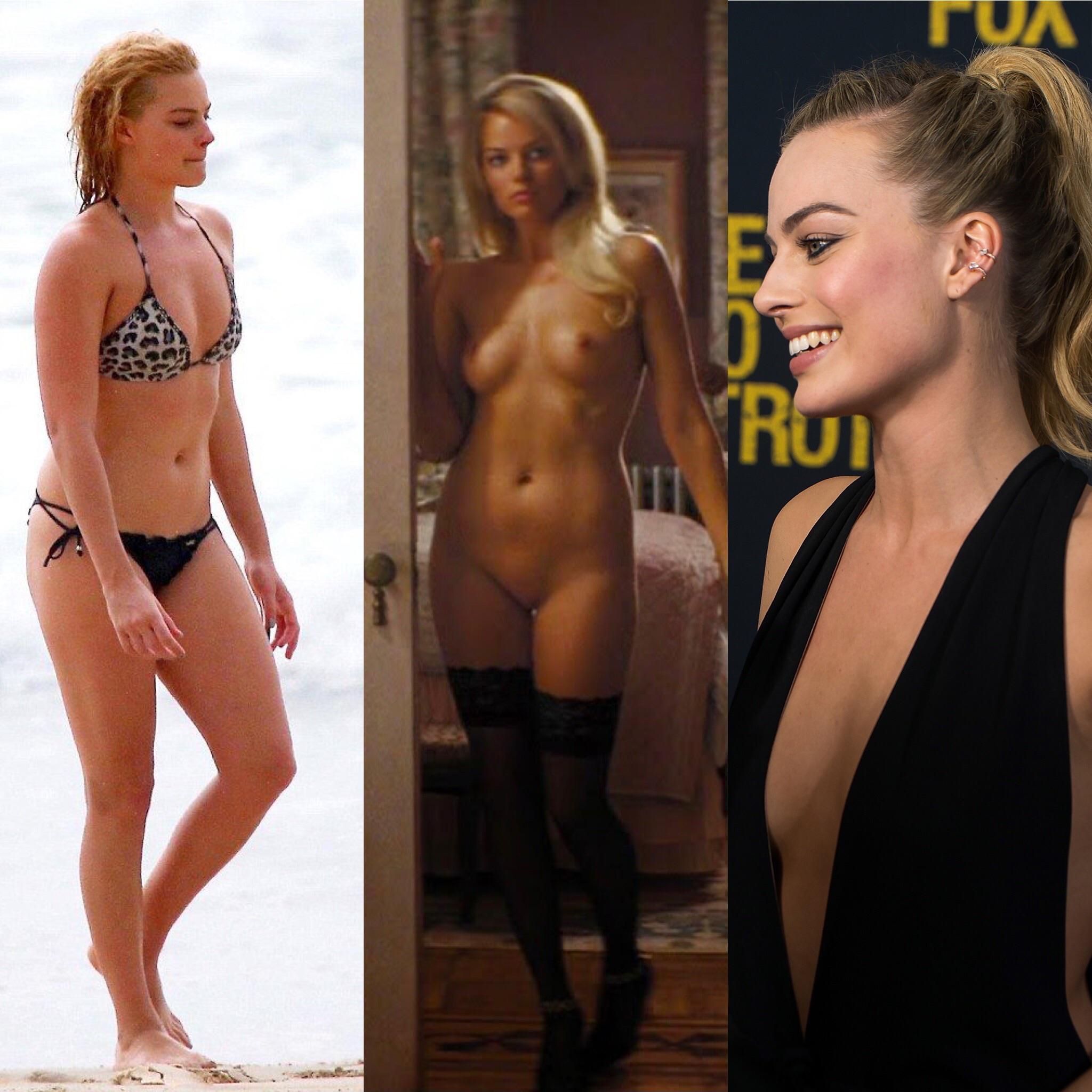 Margot Robbie should host a gangbang with her fans today