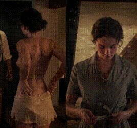 Lily James nude in The Exception