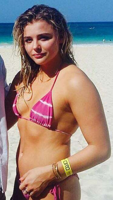 Chloe Grace Moretz's tight bikini body