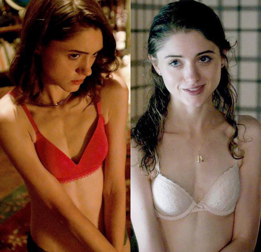 Natalia Dyer would be fun to dominate