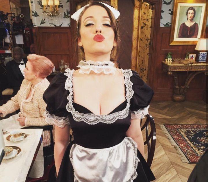 Kat Dennings: Ready to Serve!