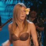 Jennifer Aniston in a coconut bra