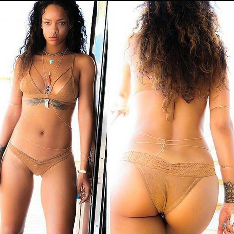 Rihannas pussy and ass juices would taste and smell soo