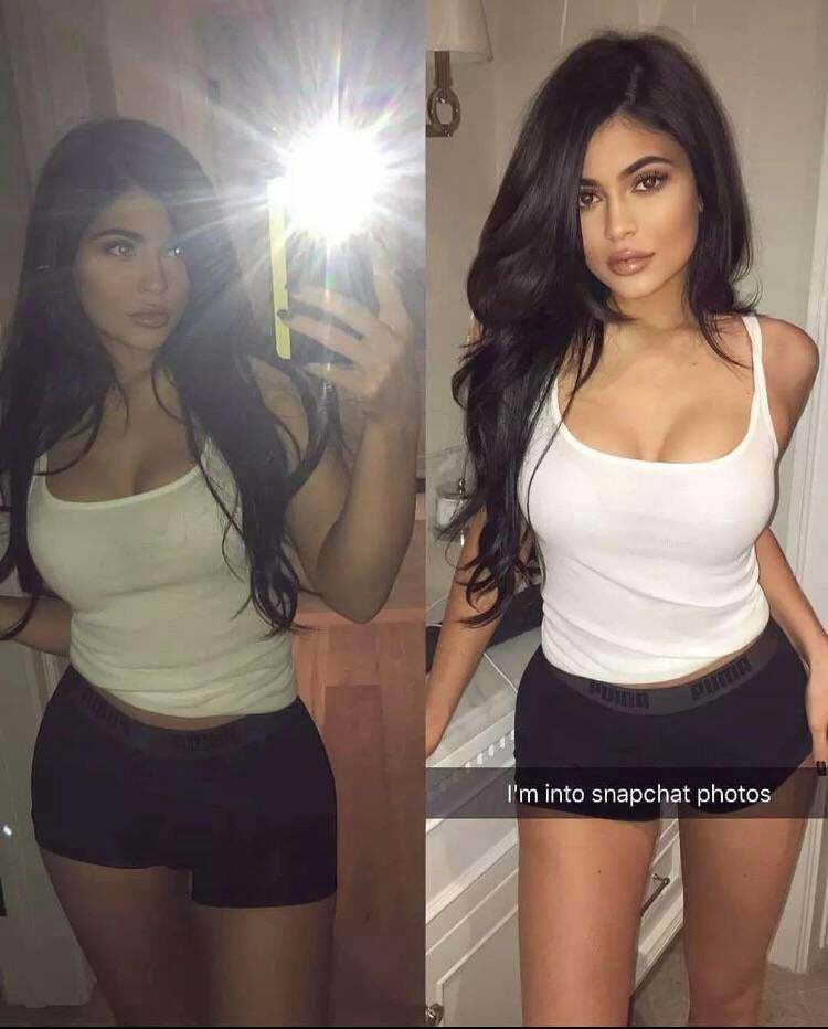 I just love Kylie Jenners fake body she was literally