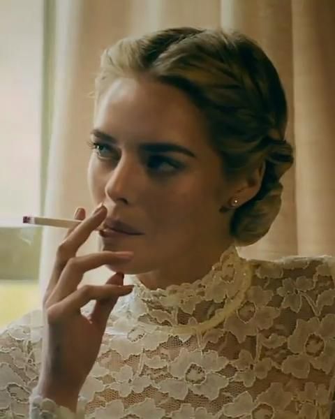 Would you let Samara Weaving smoke a cigarette and suck