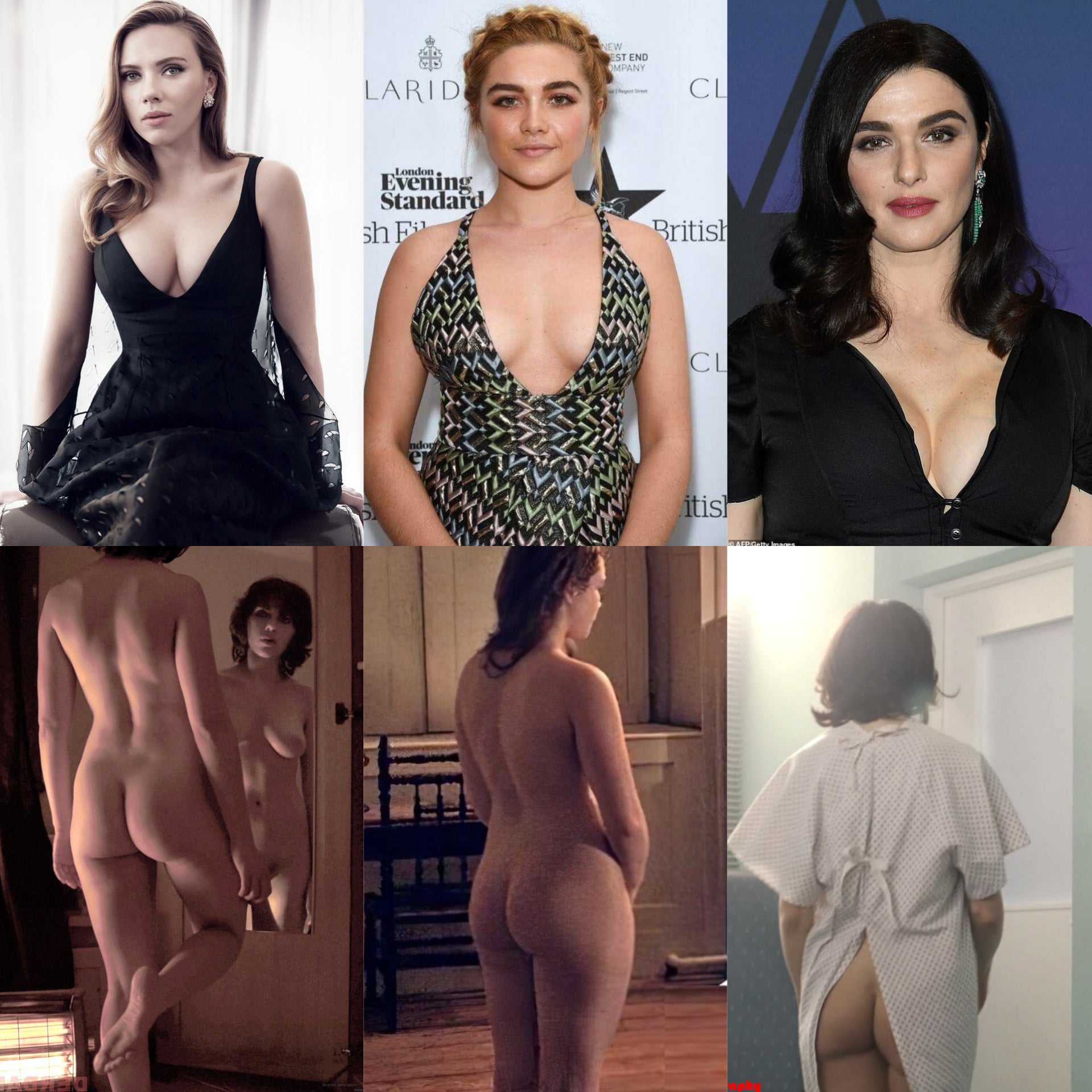 Scarlett Johansson, Florence Pugh and Rachel Weiss