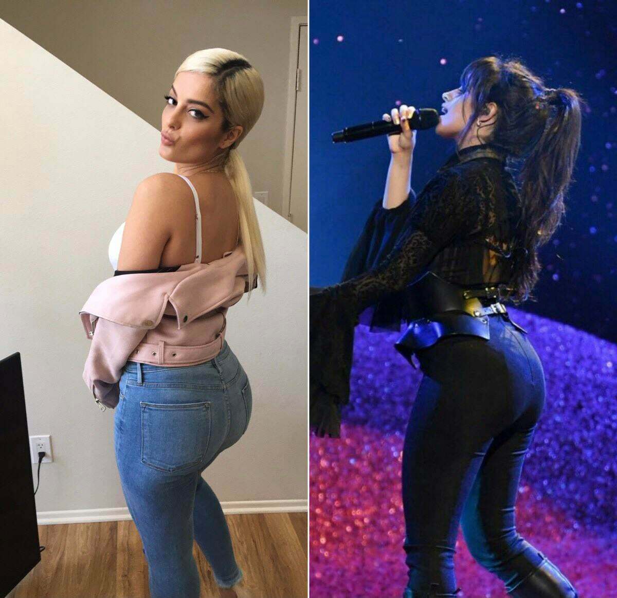 I wanna watch Bebe Rexha get ass fucked, while I ass fuck Camila Cabello