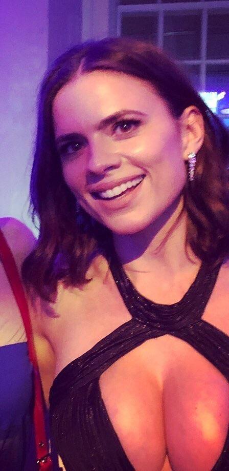 Holy tits Hayley Atwell