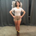 Milana Vayntrub is stacked. Thicc thighs, big tits