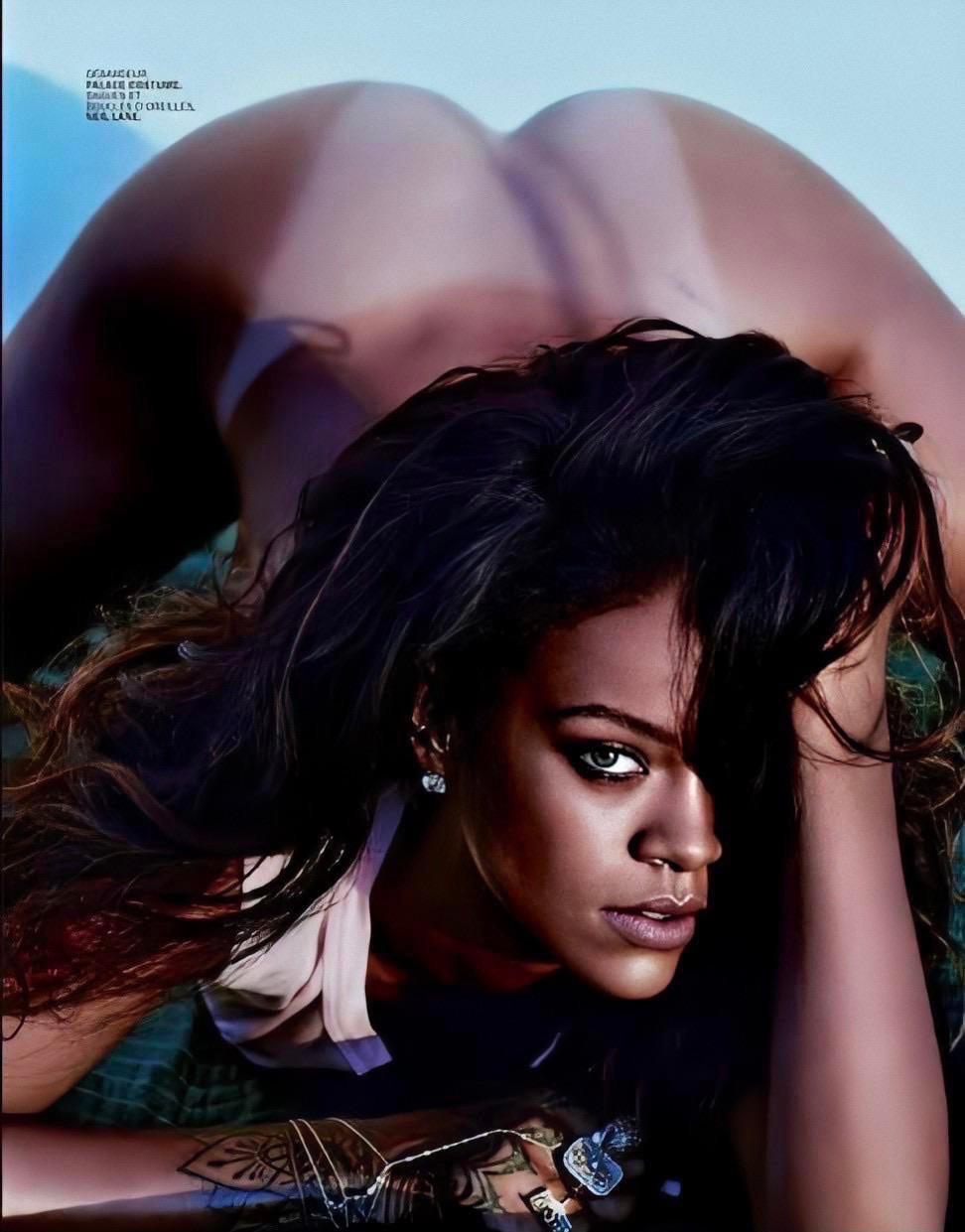 My horny dad wants to fuck Rihanna with his huge old cock