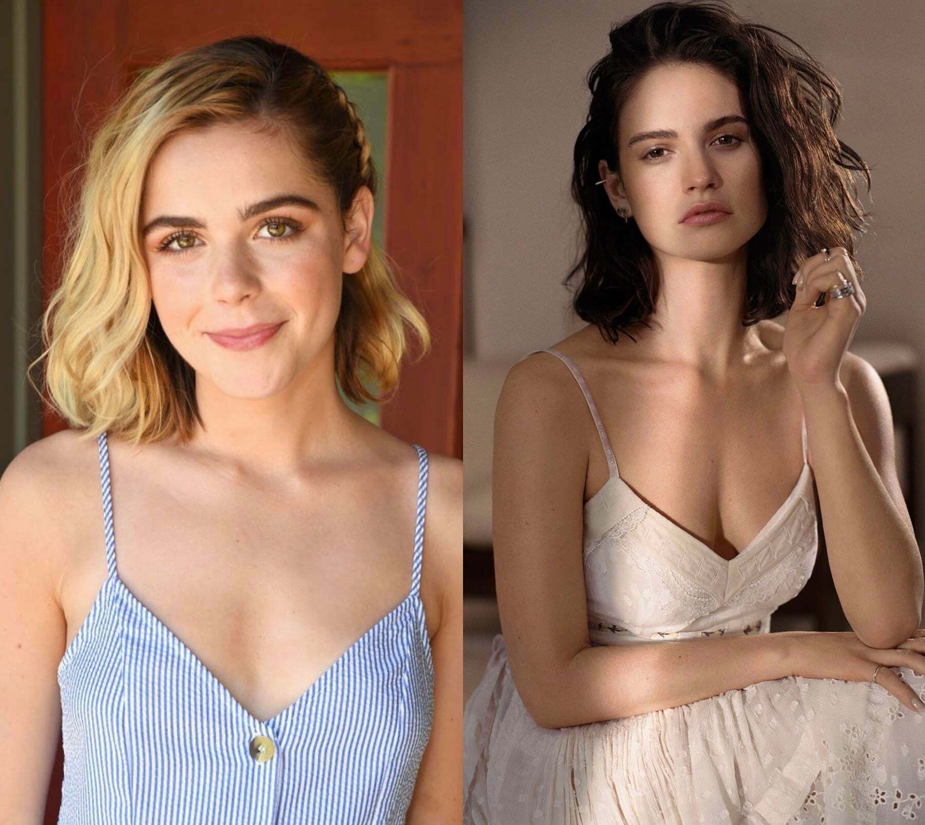 Kiernan Shipka. Lily James. Pick one.