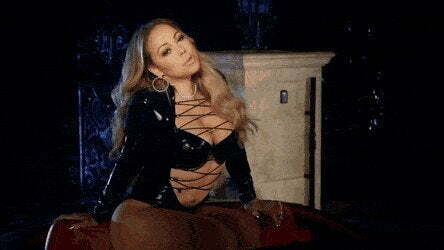 Mariah Carey completely hypnotizes my cock with the way she moves and the looks she gives the camera.
