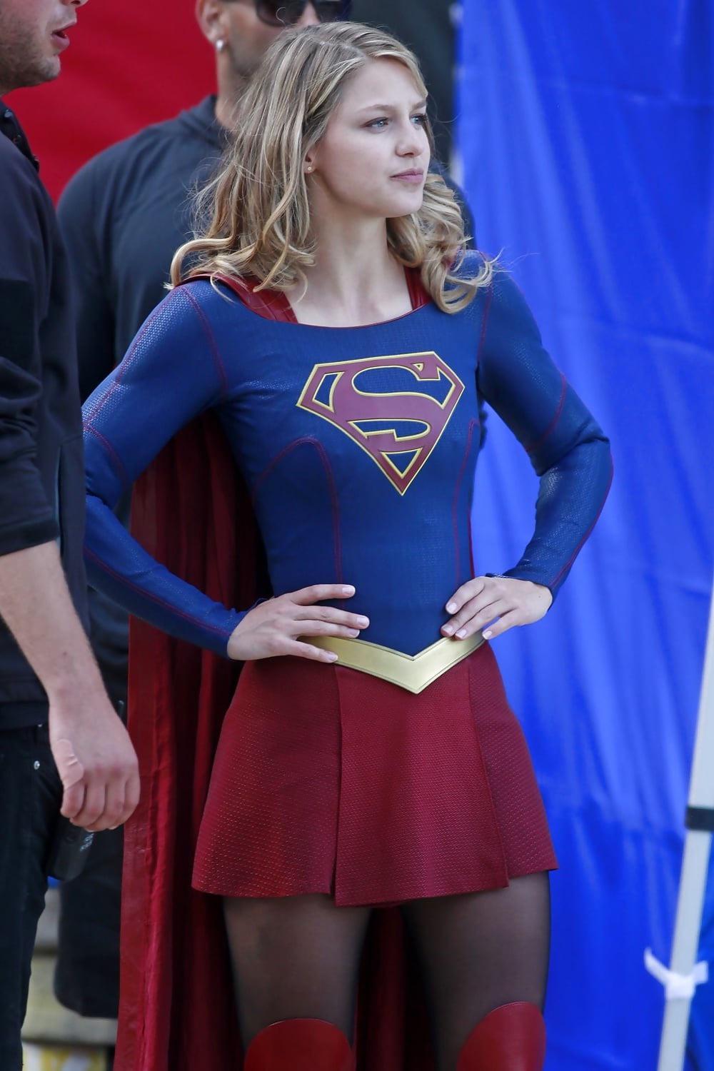 Imagine fucking Melissa Benoist as Supergirl