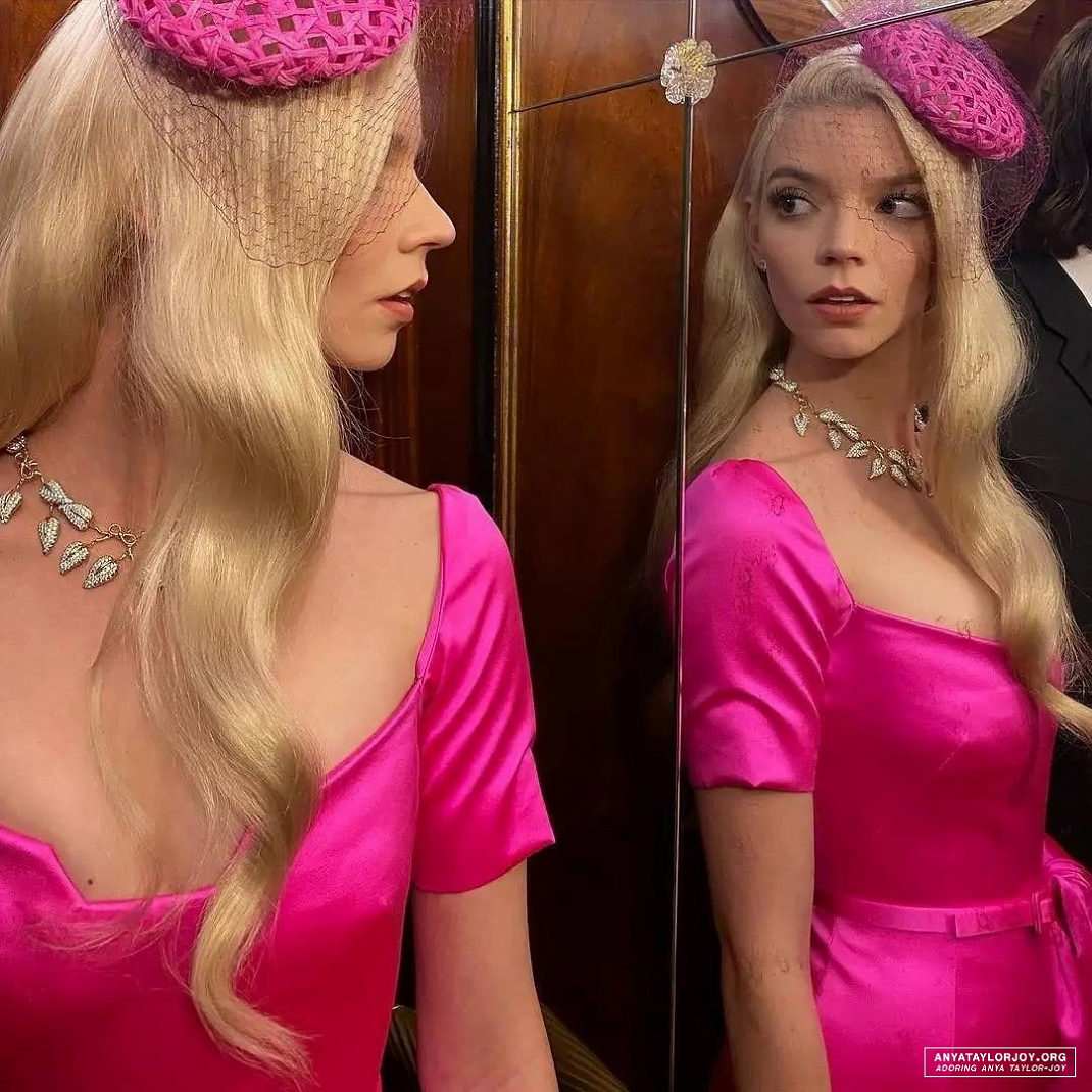 Anya Taylor Joy is so hot even she cant help but