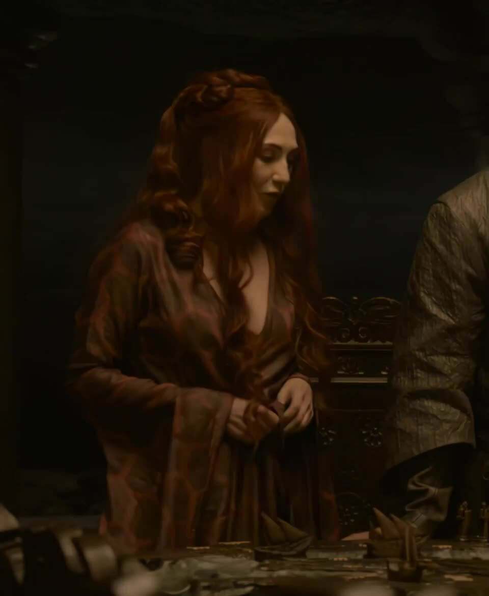 Carice Van Houtens first nude scene in Game of Thrones