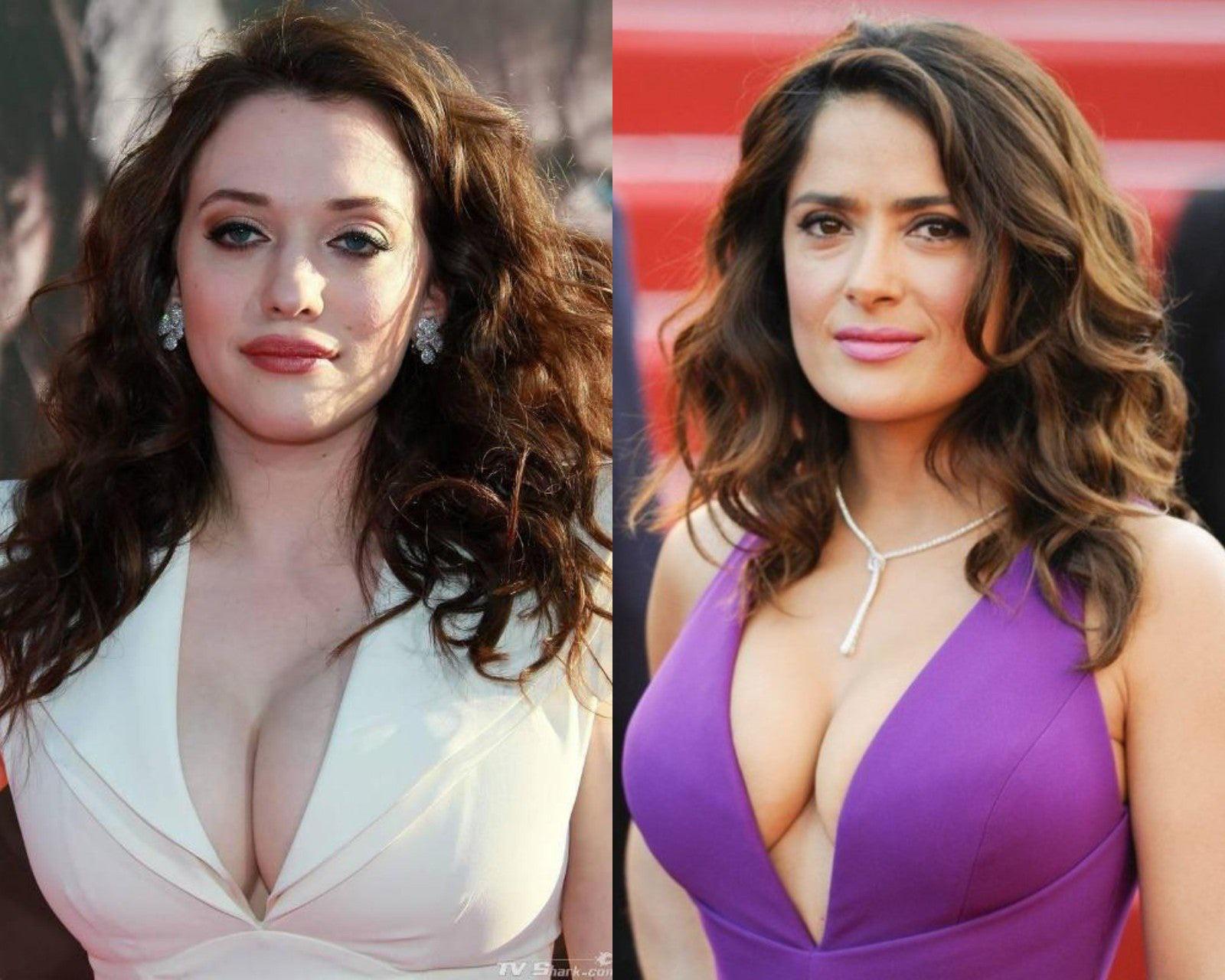 Kat Dennings or Salma Hayek whos got a better rack