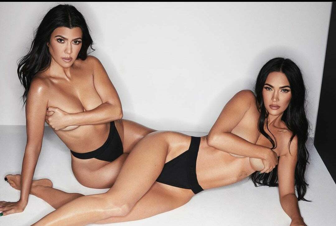 So Megan Fox and Kourtney just broke the internet Fuck