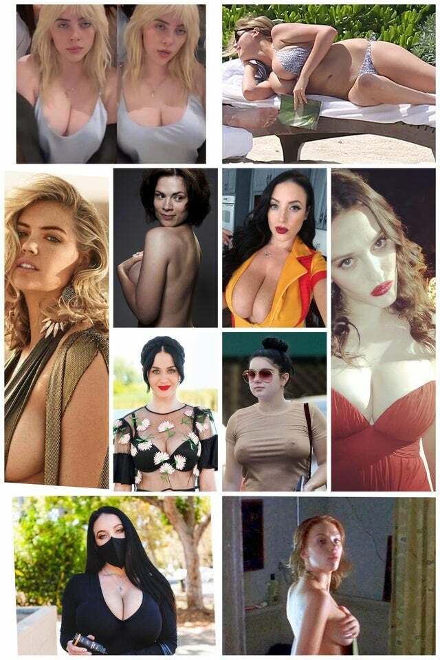 Kate Upton and other big tit celebs have me throbbing