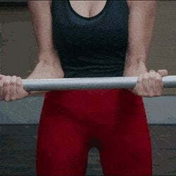 Halston Sage NN gym plot in The Orville