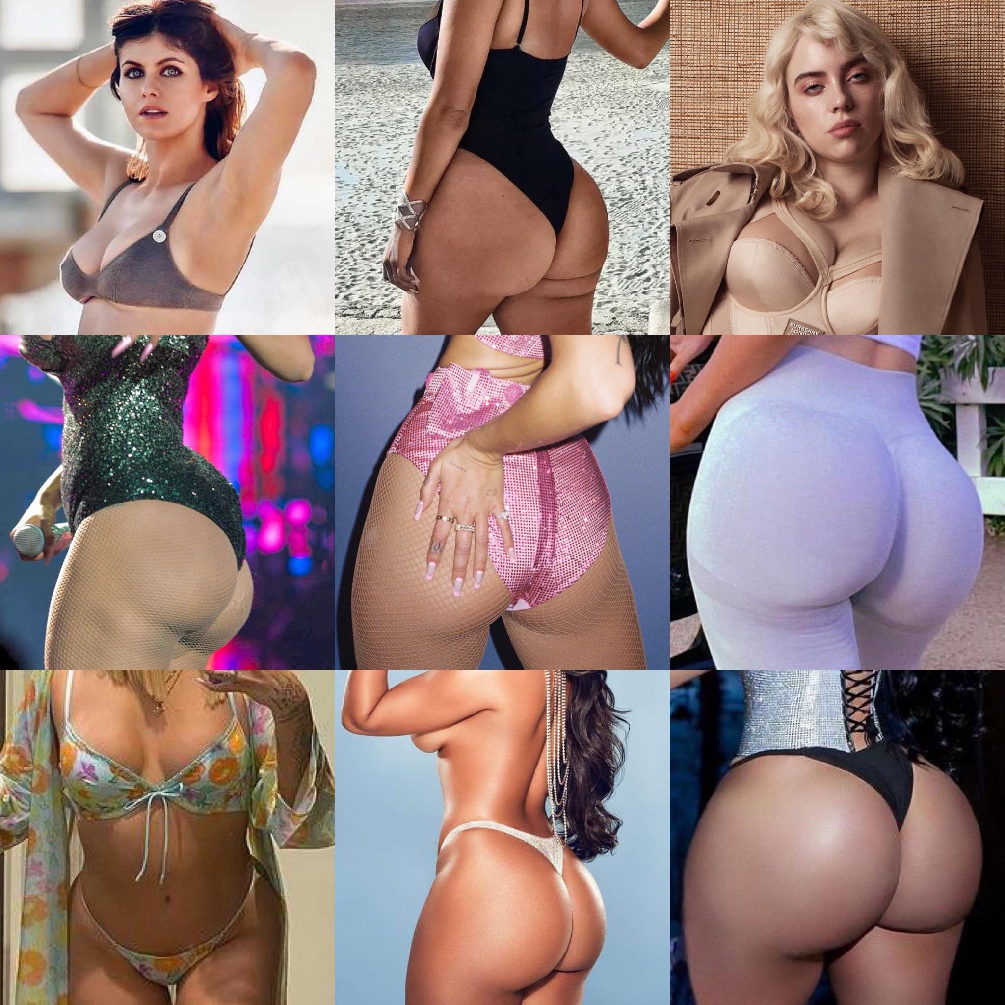 A collage of my favourites Alex Daddario Bebe Rexha Billie