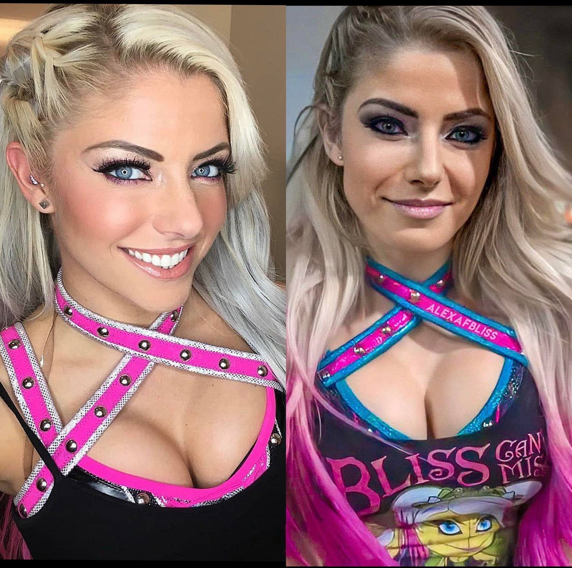 Cant stop stroking my cock for Alexa Bliss