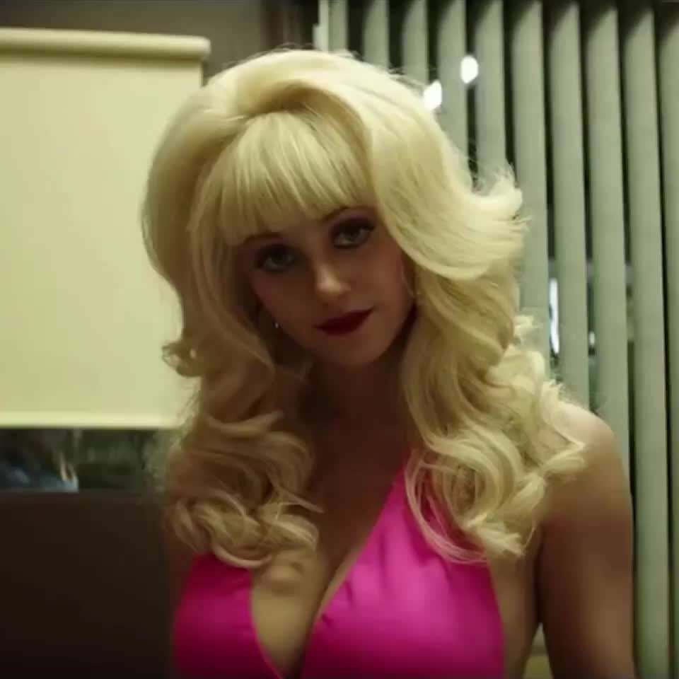 Emmy Rossum big plots gfy as Angelyne