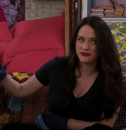 Kat Dennings giving a bored Handjob