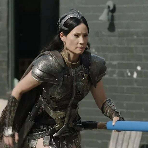 Lucy Liu in sexy armour is very hard to resist