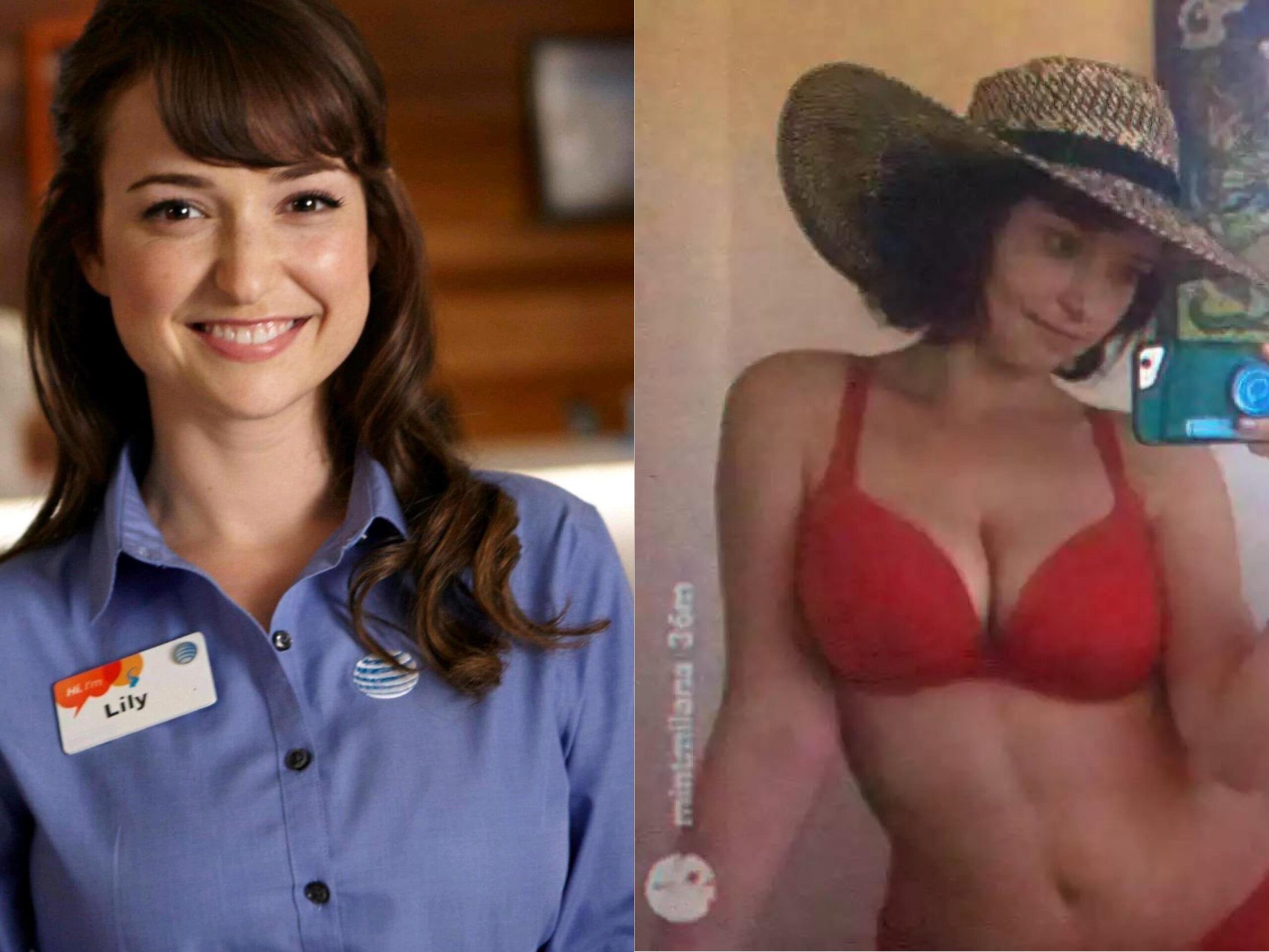 Imagine popping open Milana Vayntrubs shirt in the store