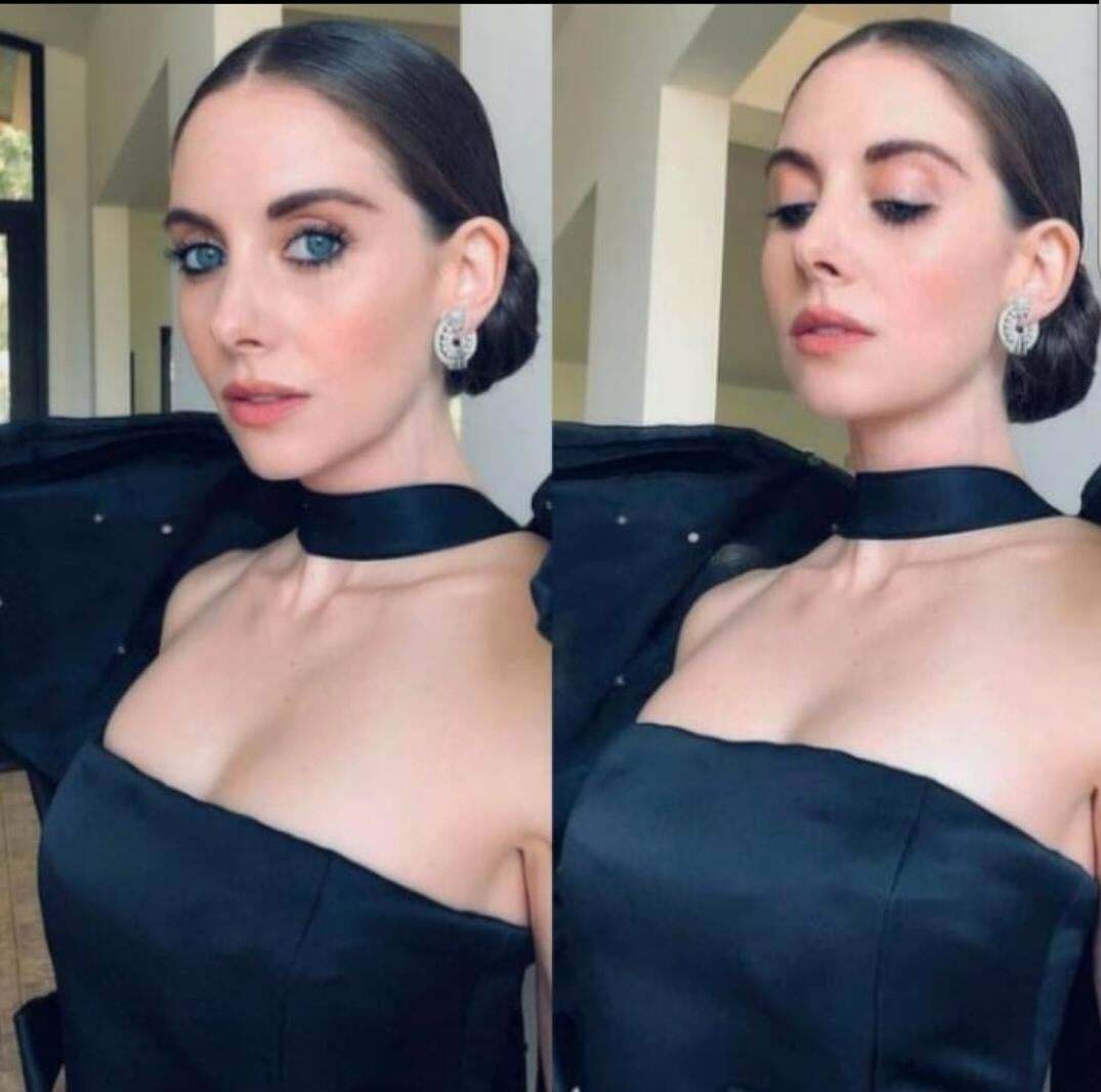 Alison Brie looks like she wants to take control