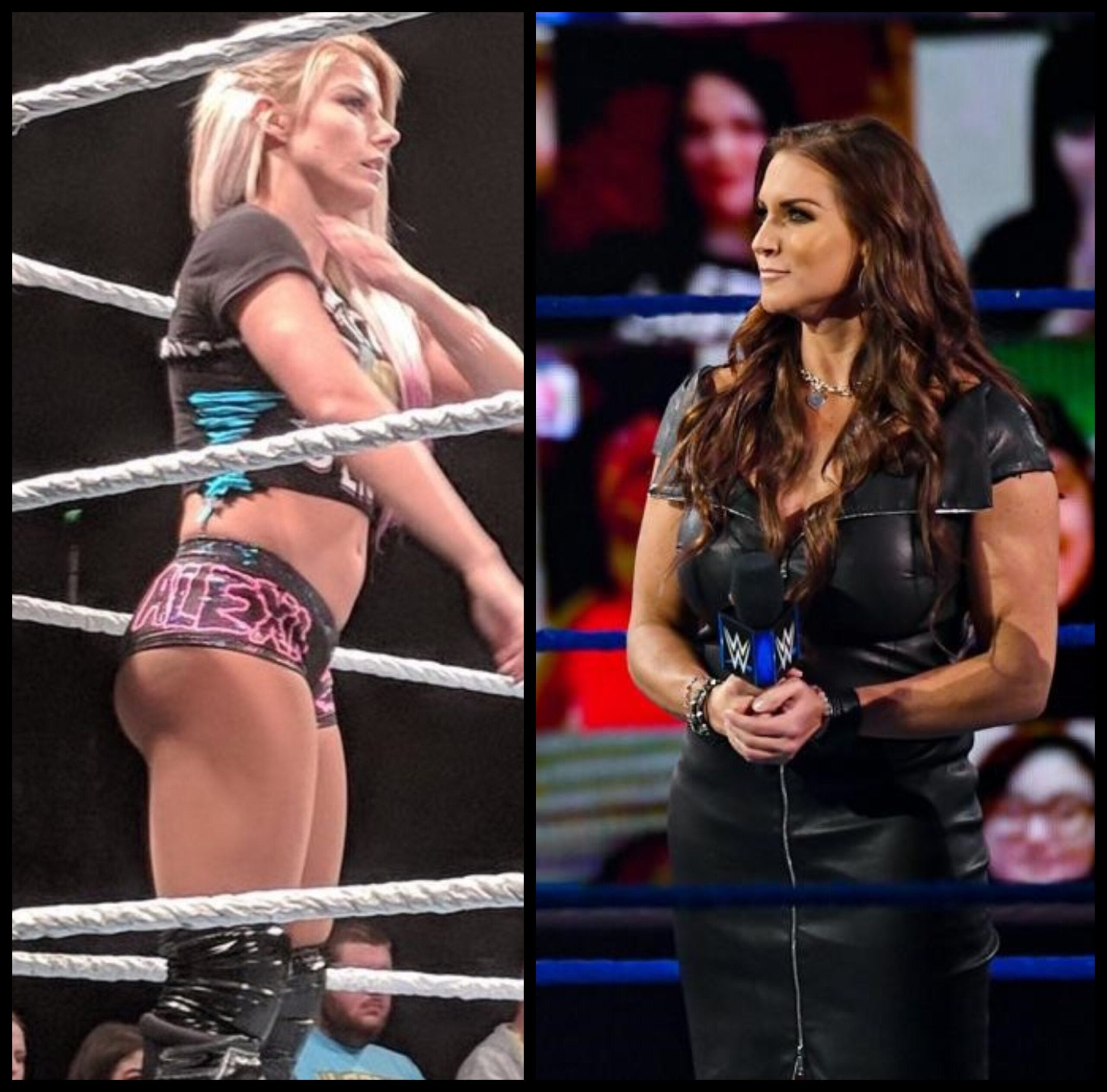 Any wrestling fans here JO to Alexa Bliss and Steph