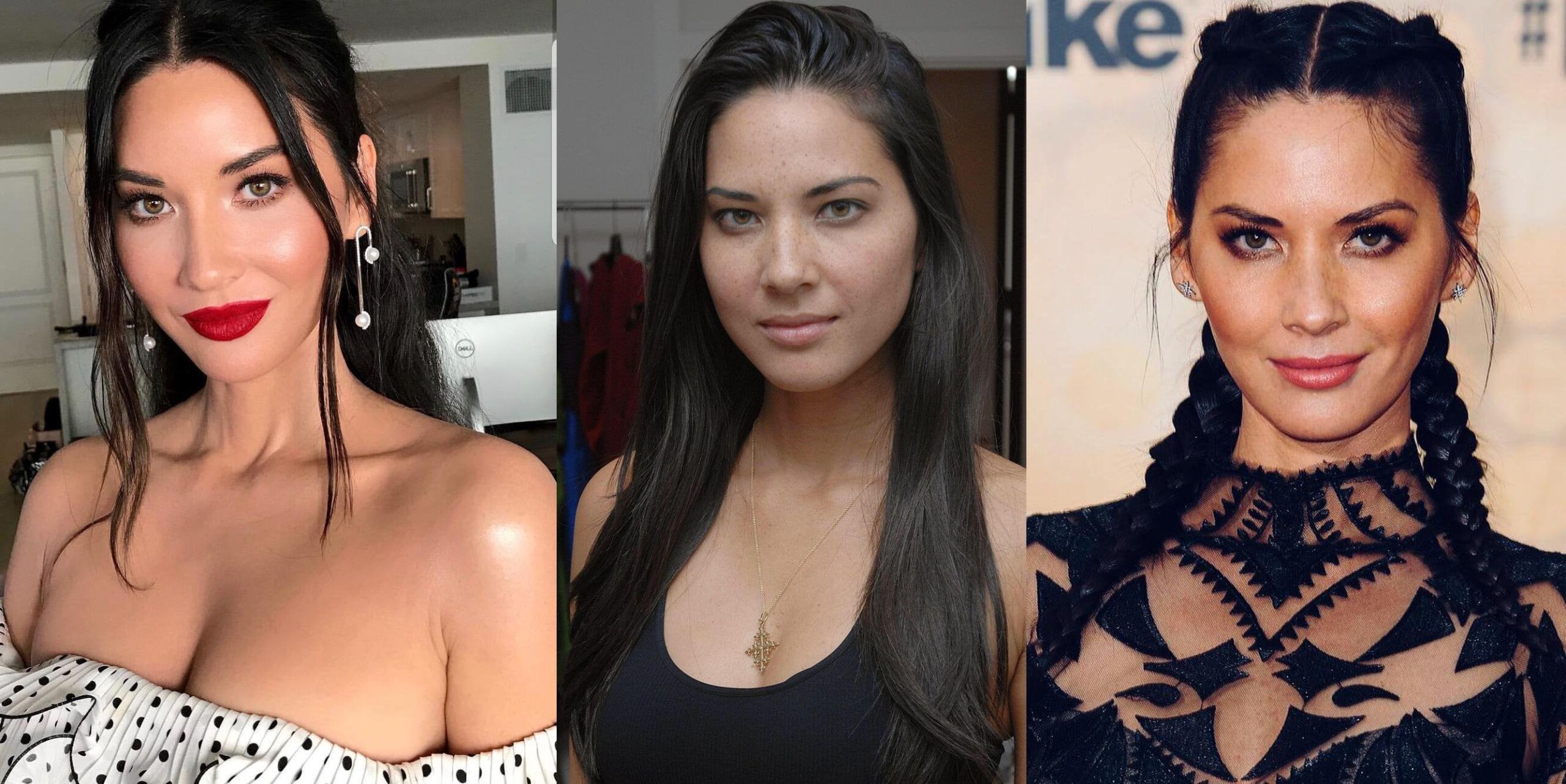 I wanna throatfuck Olivia Munn and yank on those pigtails