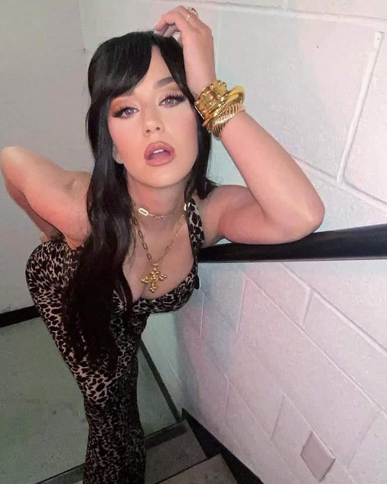 Katy Perry when she sees all our cocks throbbing for