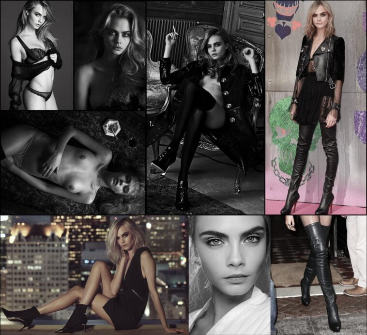 Imagine Cara Delevingne being your leggy mistress