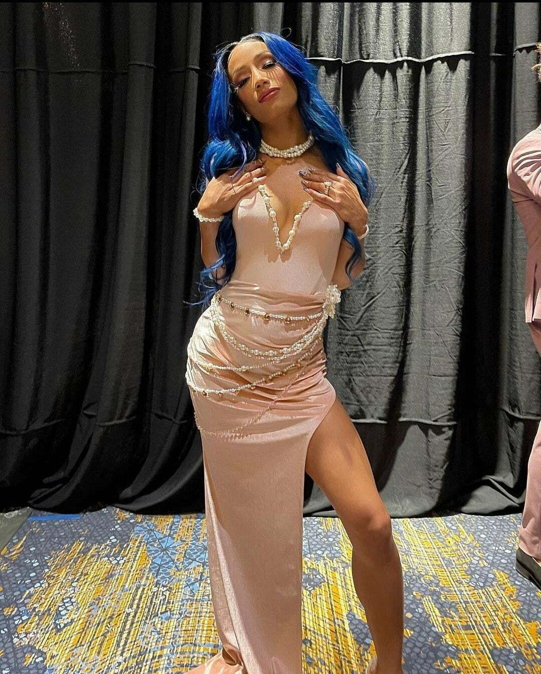 I need my cock deep inside Sasha Banks so bad
