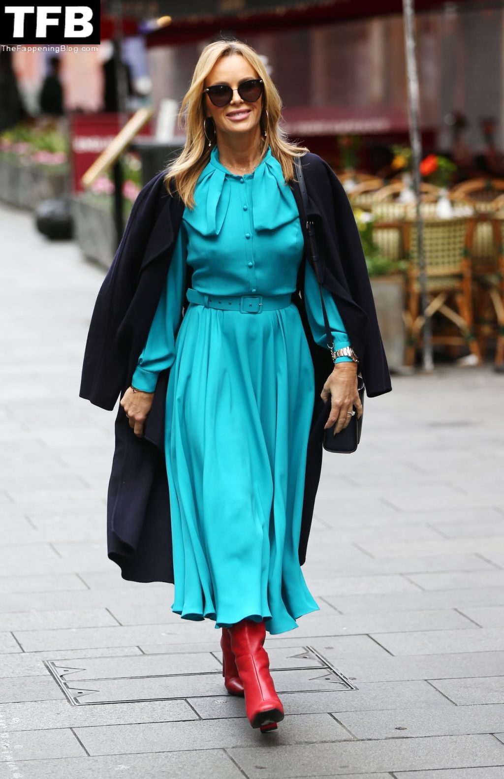 Amanda Holden Braless